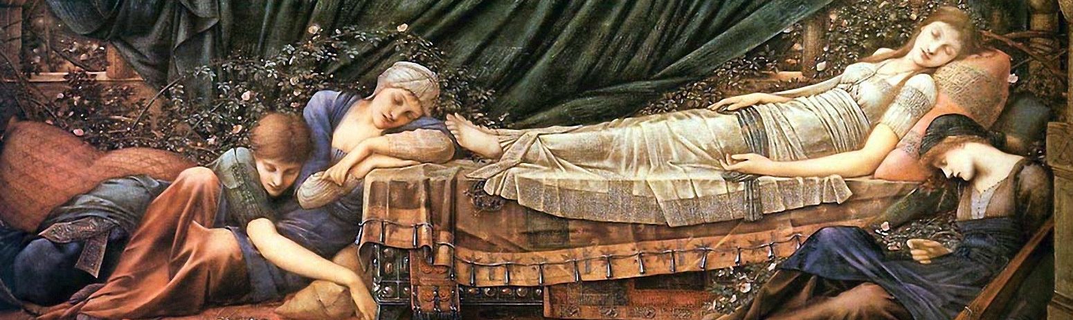 Sir Edward Burne-Jones The Rose Bower